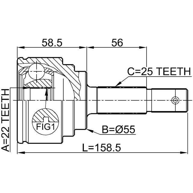 FEBEST 0210-N16