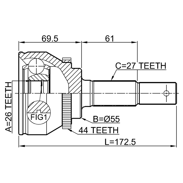 FEBEST 0210-N16A44