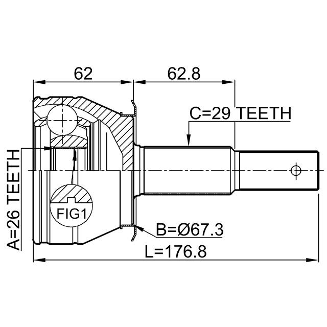 FEBEST 0210-R51AT
