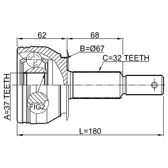 FEBEST 0210-R51R37
