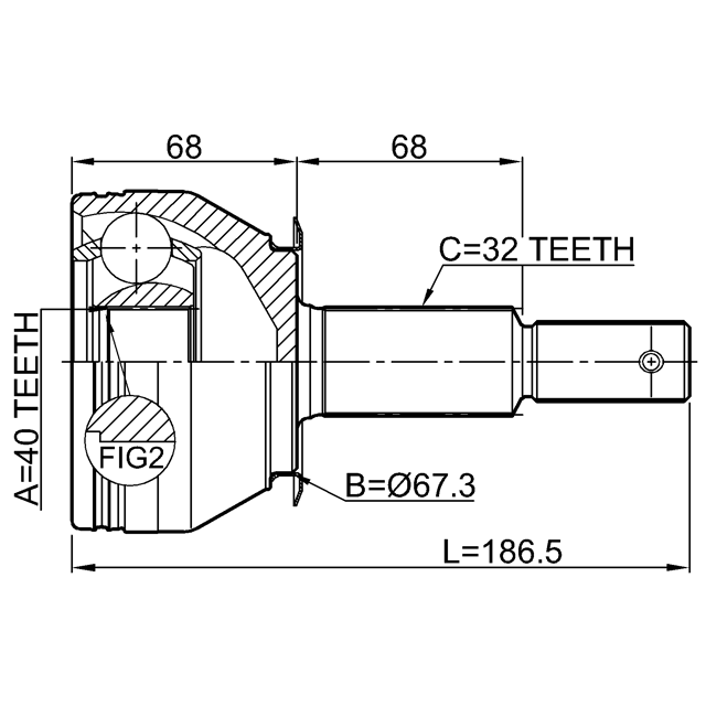 FEBEST 0210-TA60R