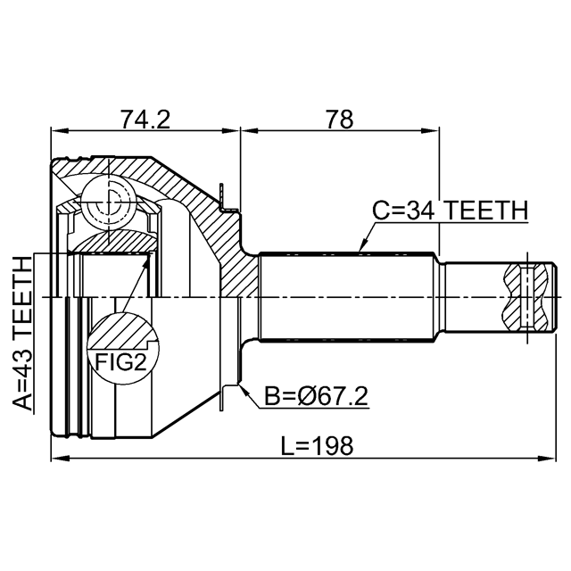 FEBEST 0210-Y62R