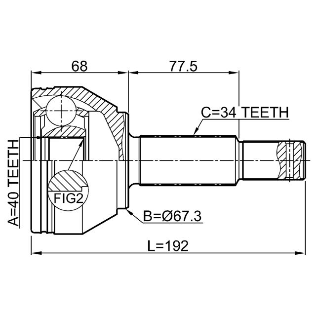 FEBEST 0210-Z62R