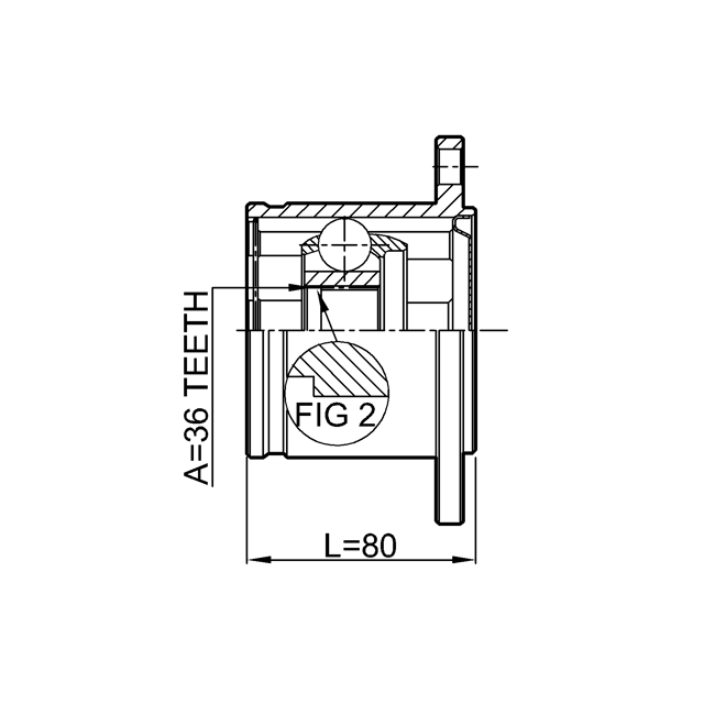 FEBEST 0211-A60