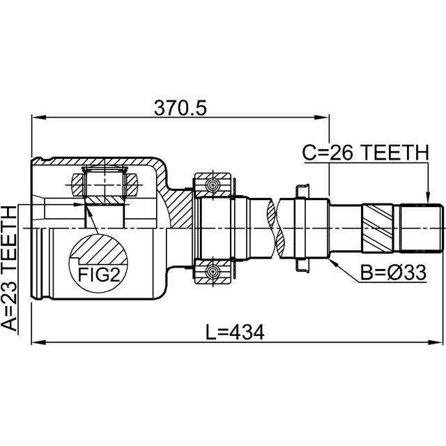 FEBEST 0211-C11XRH
