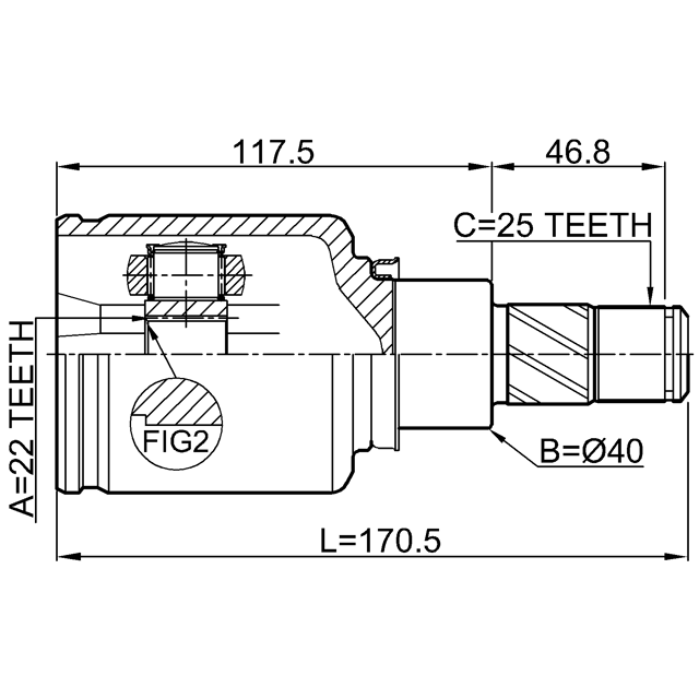 FEBEST 0211-F15LH