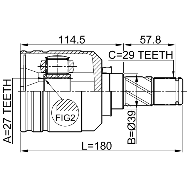 FEBEST 0211-J31LH