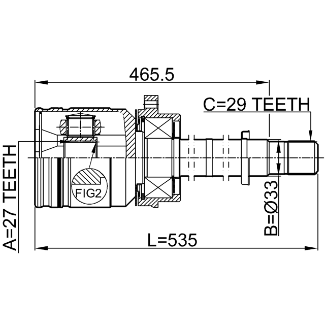 FEBEST 0211-J31RH