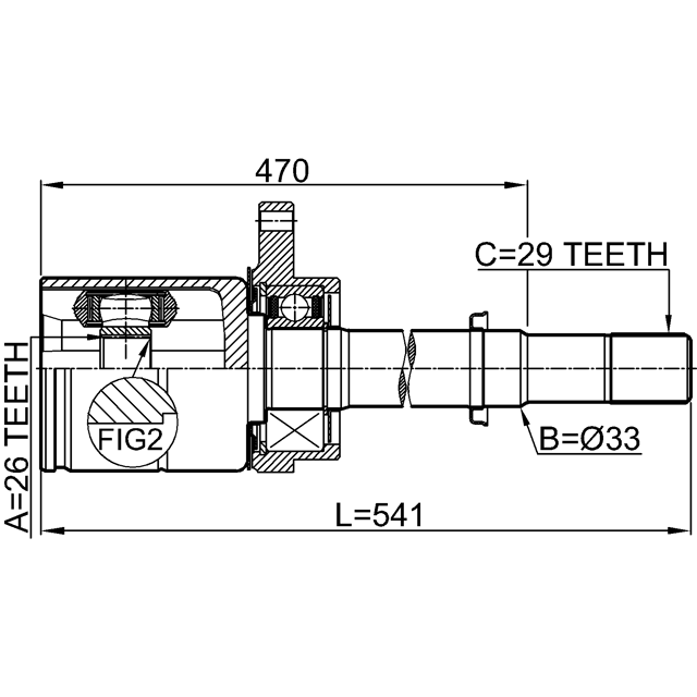 FEBEST 0211-J31VQ35RH