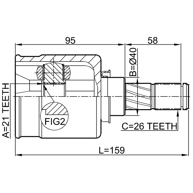 FEBEST 0211-K12