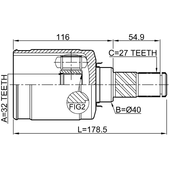 FEBEST 0211-L33LH