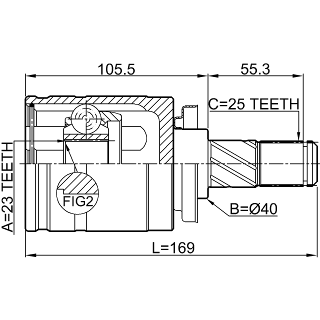 FEBEST 0211-P10LH