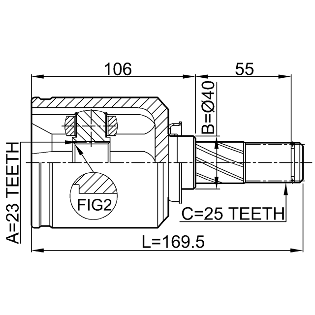 FEBEST 0211-V10RH