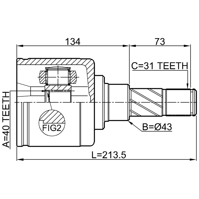 FEBEST 0211-Y62AT