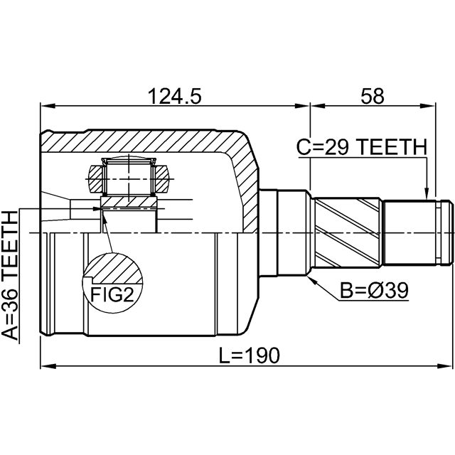 FEBEST 0211-Z50LH