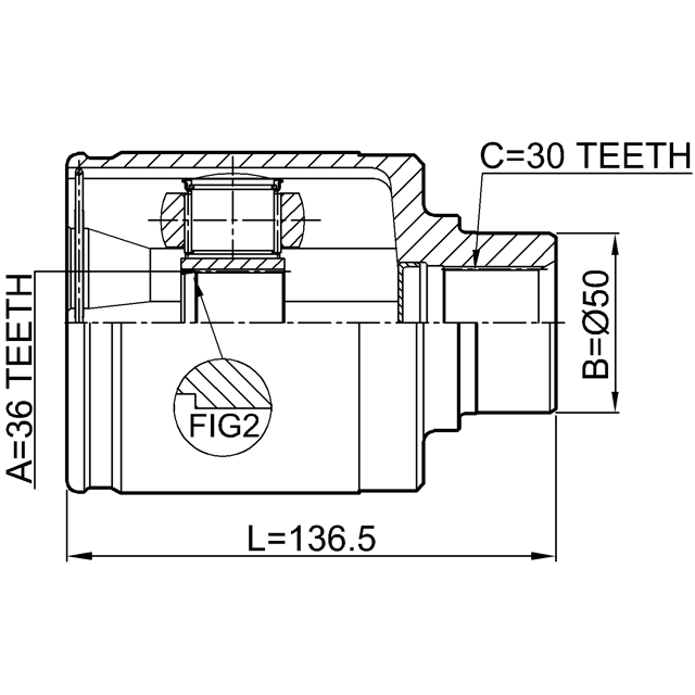 FEBEST 0211-Z50RH