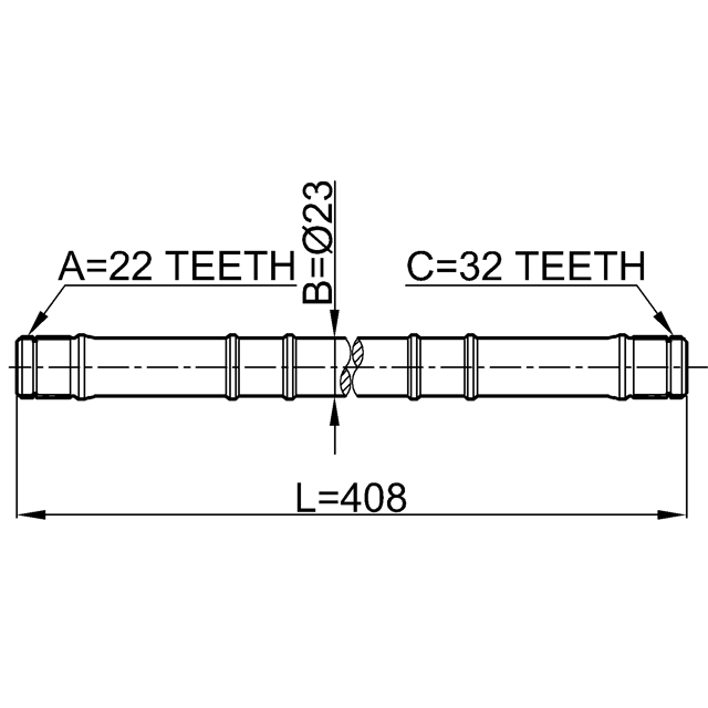 FEBEST 0212-GA16LH