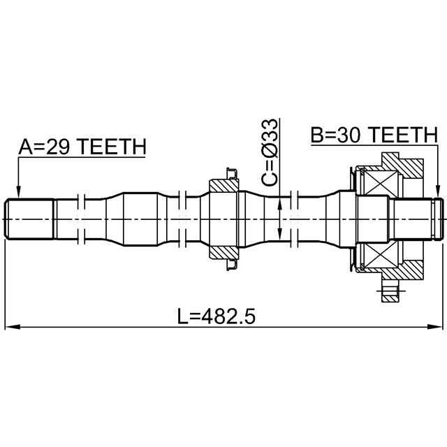 FEBEST 0212-Z50RH