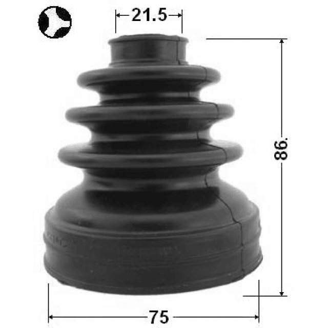 FEBEST 0215-P12QG16T