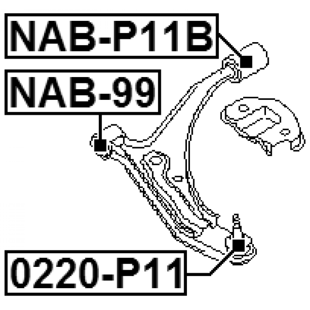 FEBEST 0220-P11