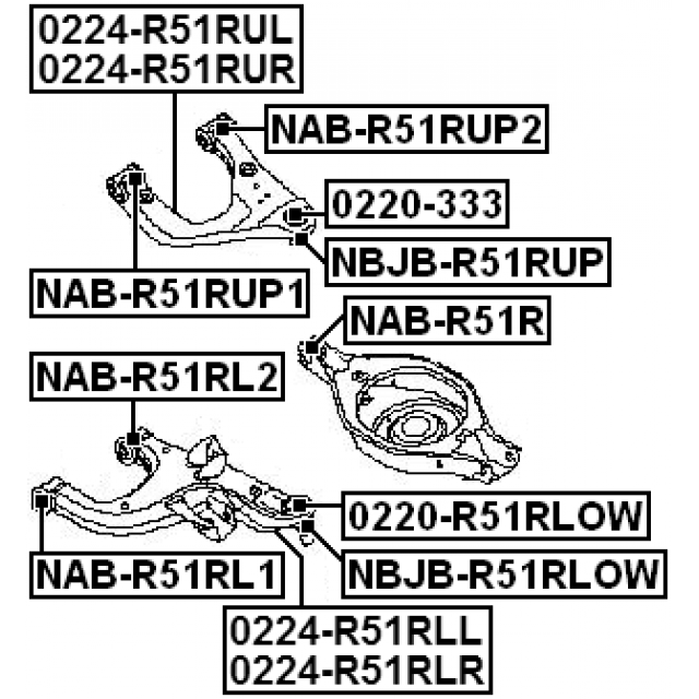 FEBEST 0220-R51RLOW