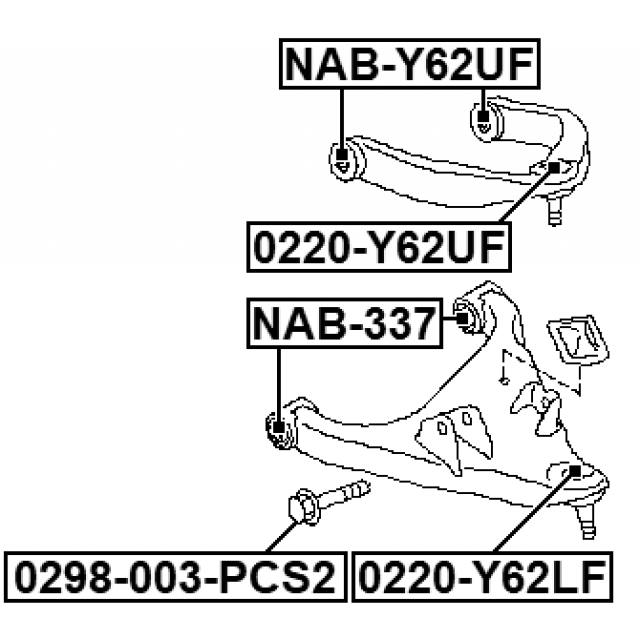 FEBEST 0220-Y62LF