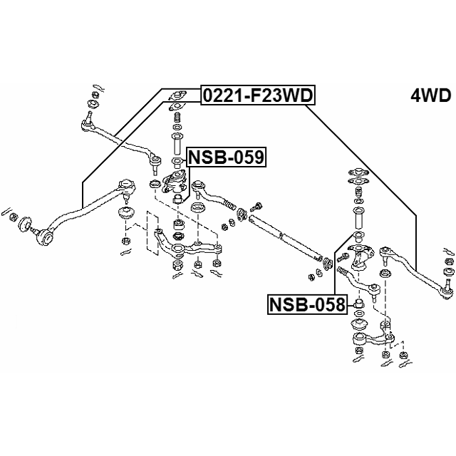 FEBEST 0221-F23WD