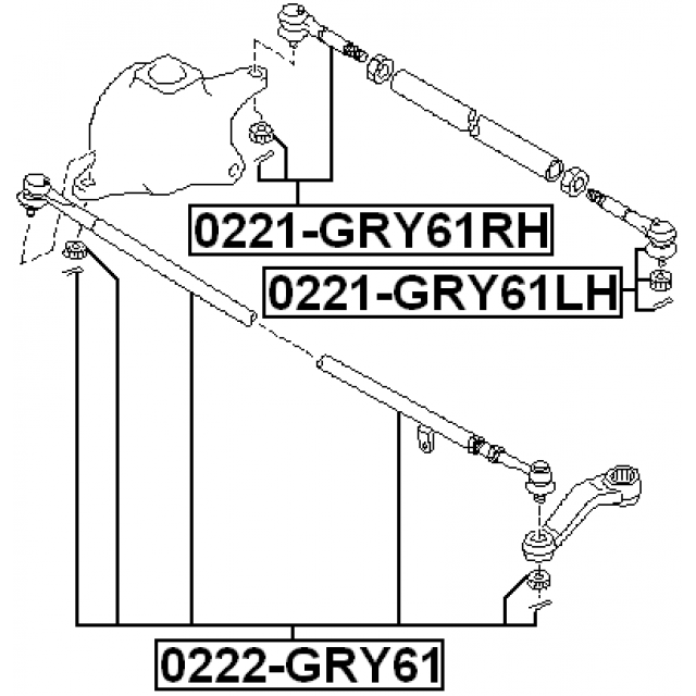 FEBEST 0221-GRY61LH