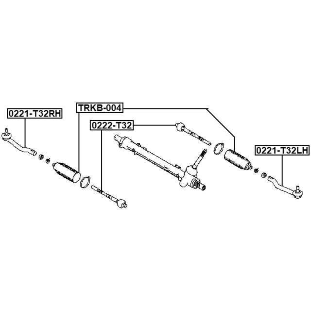 FEBEST 0221-T32LH