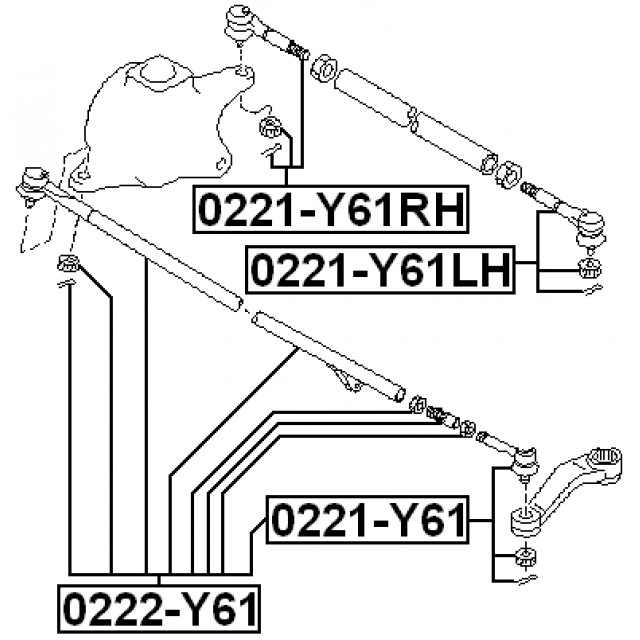 FEBEST 0221-Y61LH
