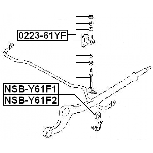 FEBEST 0223-61YF