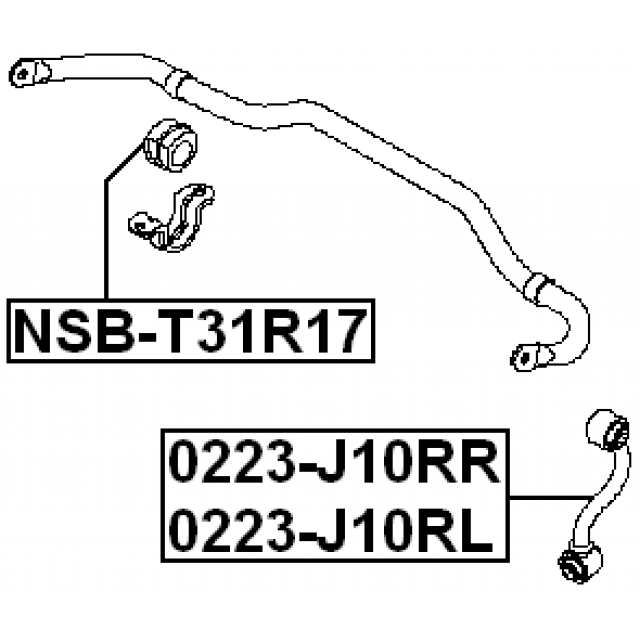 FEBEST 0223-J10RR