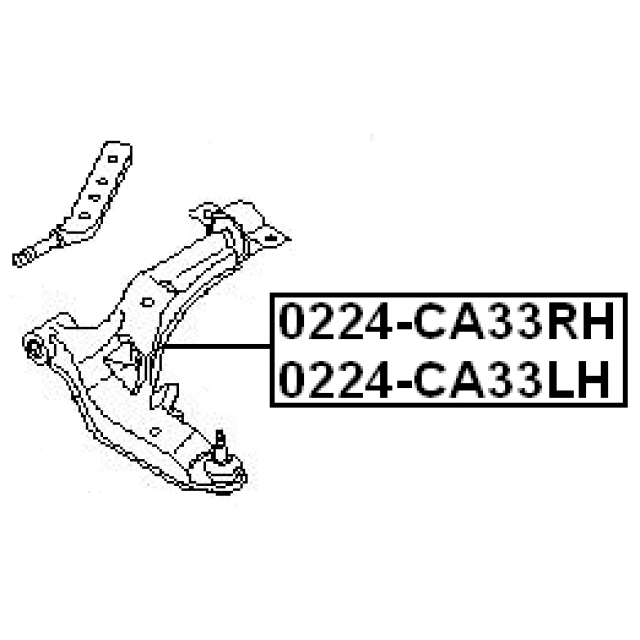 FEBEST 0224-CA33LH