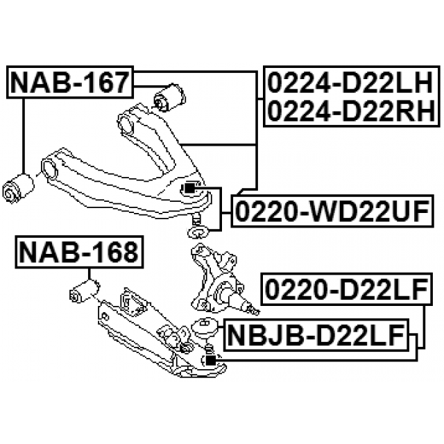 FEBEST 0224-D22LH