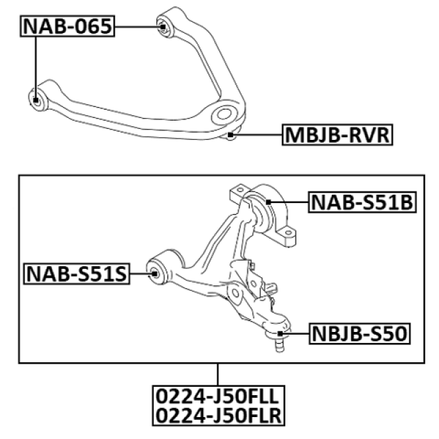 FEBEST 0224-J50FLR
