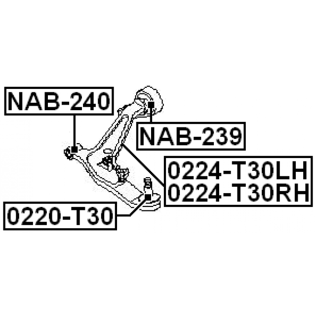 FEBEST 0224-T30RH