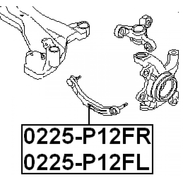 FEBEST 0225-P12FL