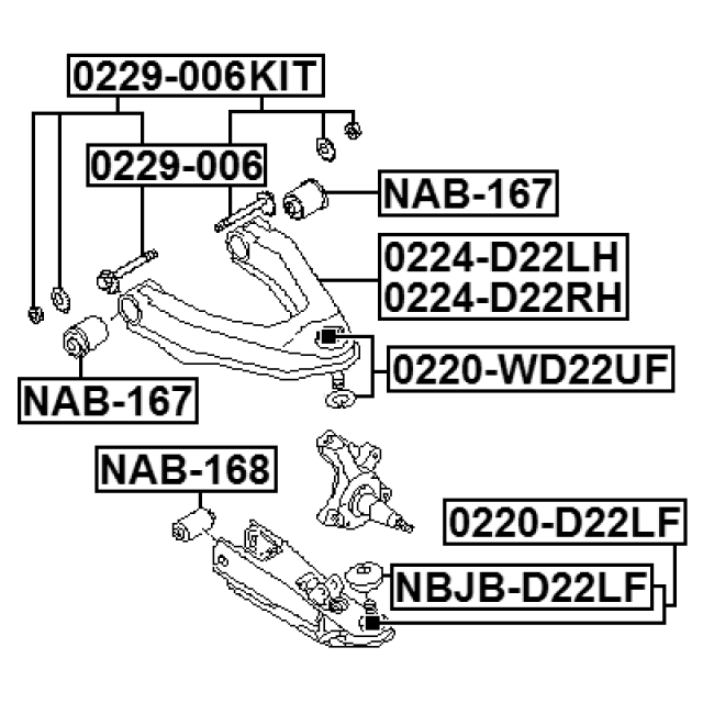FEBEST 0229-006-KIT