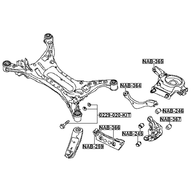 FEBEST 0229-020-KIT