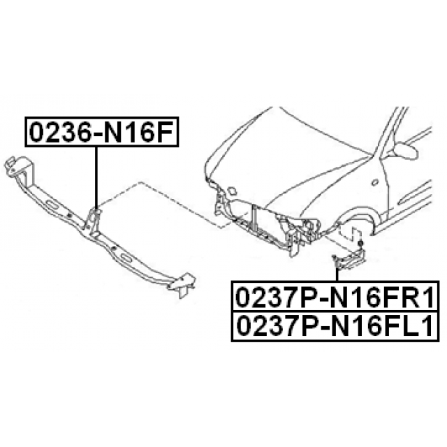 FEBEST 0237P-N16FR1