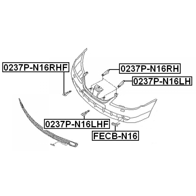 FEBEST 0237P-N16LHF