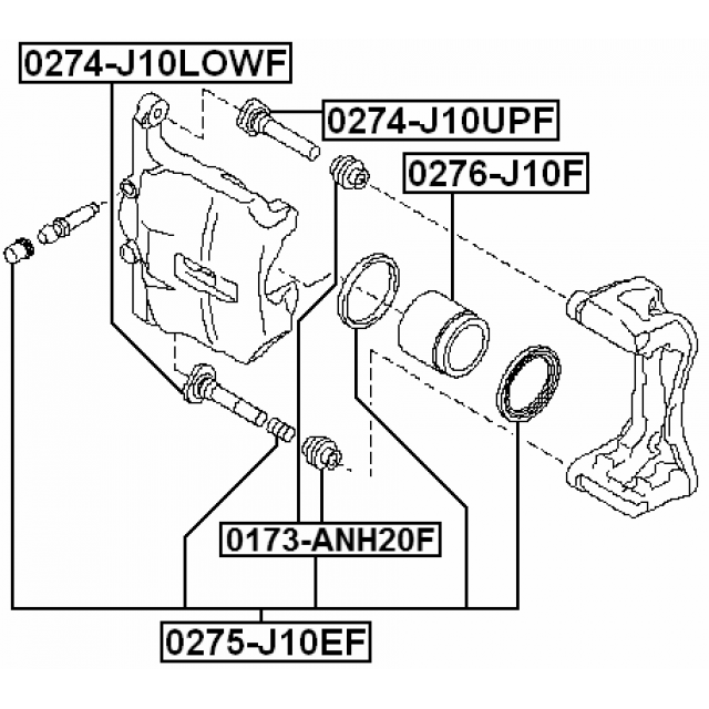 FEBEST 0274-J10LOWF