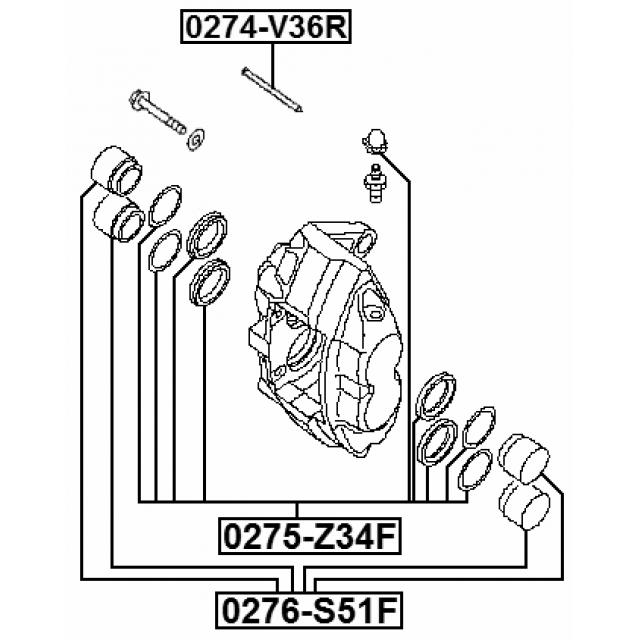 FEBEST 0276-S51F