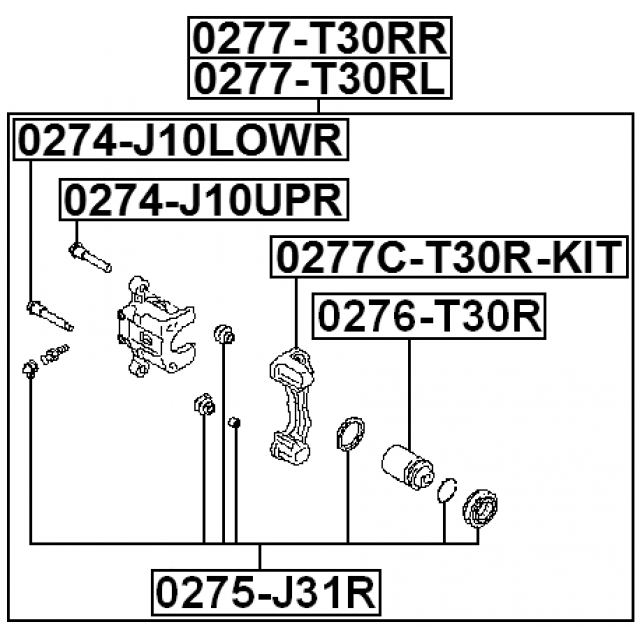 FEBEST 0277C-T30R-KIT