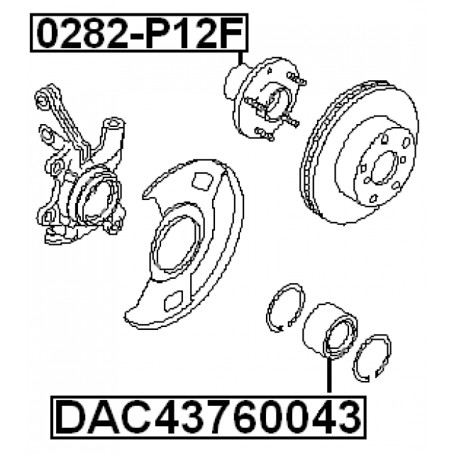 FEBEST 0282-P12F