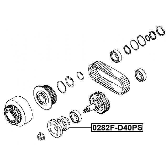 FEBEST 0282F-D40PS