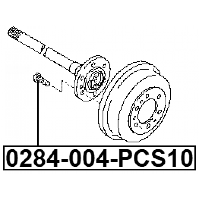 FEBEST 0284-004-PCS10