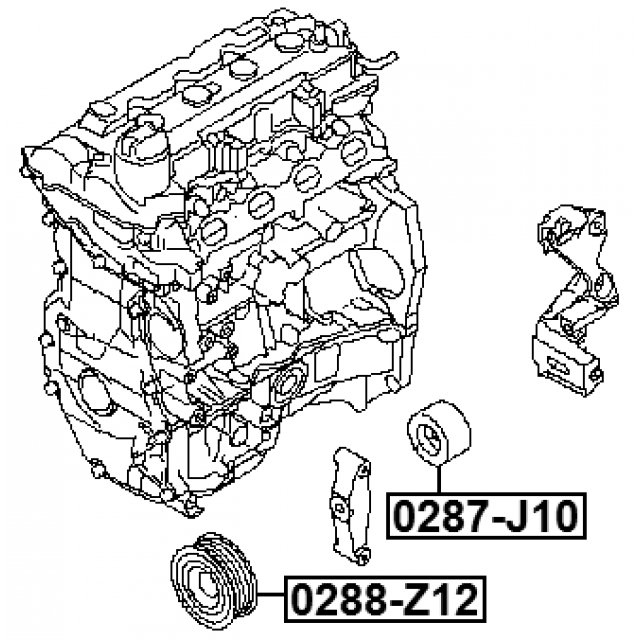 FEBEST 0287-J10