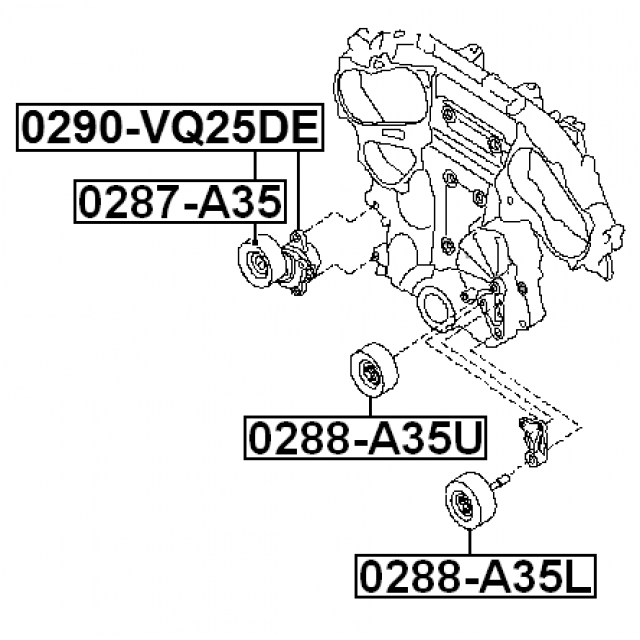 FEBEST 0290-VQ25DE