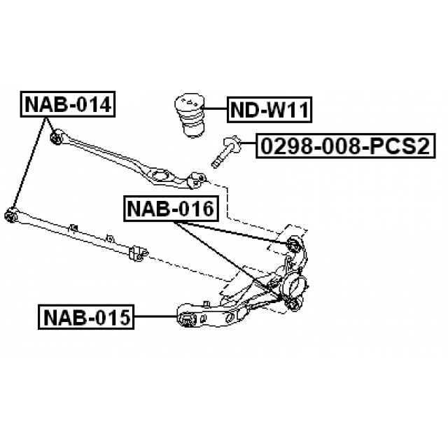 FEBEST 0298-008-PCS2